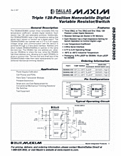 DataSheet DS3905 pdf